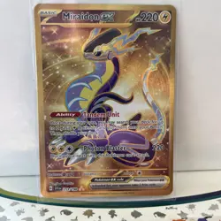 MIRAIDON EX 253/198 Hyper Rare SCARLET & VIOLET Pokemon Near Mint - Image 1