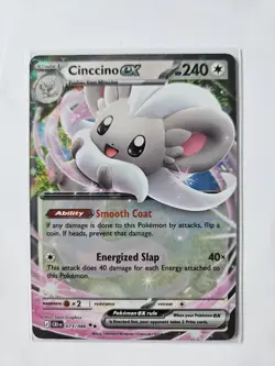 Chaos Rising – Cinccino EX – Holo Rare – 073/086 – Pokemon TCG - Image 1