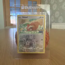 Pokemon TCG Unpeeled Bidoof Ditto Card Pokemon Go 059/078 - Image 1