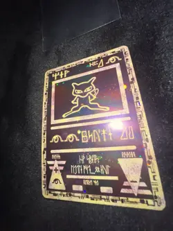 Very Rare Vinatge Mint Condition 1999 Holographic Ancient Mew Pokemon Card - Image 3