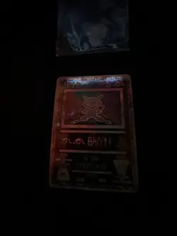 Very Rare Vinatge Mint Condition 1999 Holographic Ancient Mew Pokemon Card - Image 5