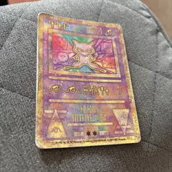 Ancient Mew Holo Holographic Pokemon Card 1999-2000 Wizards Rare - Image 4