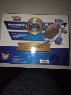 New Sealed Pokemon 20th Anniversary Blastoise EX Red And Blue Collection Box 820650801105 - Image 2