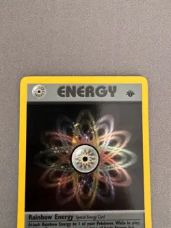 Pokemon TCG Rainbow Energy 1st Edition Holo Card #17/82 (NM) - Image 2