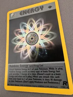 Pokemon TCG Rainbow Energy 1st Edition Holo Card #17/82 (NM) - Image 4