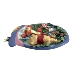 Disney Bradford Exchange Winnie The Pooh "FISHIN FOR FUN" 2000 3D Plate - Image 5