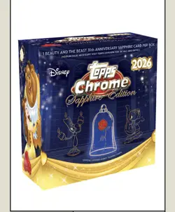 2026 Topps Chrome Disney Sapphire - Hobby Box - CONFIRMED PRESALE - Image 1