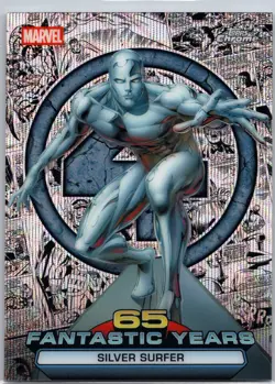 Silver Surfer 65 Fantastic Years 2026 Topps Chrome Marvel #FY-07 - Image 1
