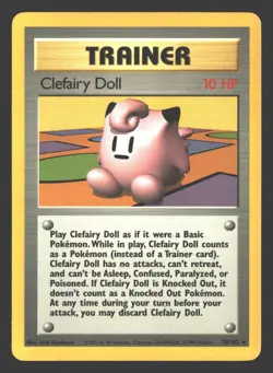 Clefairy Doll Base Set #070/102 Pokemon - Image 1