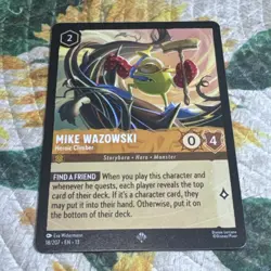 Mike Wazowski - Heroic Climber 18/204 Attack of the Vine! Super Rare NM - Image 1