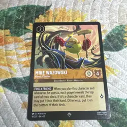 Mike Wazowski - Heroic Climber 18/204 Attack of the Vine! Super Rare NM - Image 2