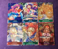 ONE PIECE Collection Romance Dawn Box Toppers OP01 x2 Pre Errata Foil Lot - Image 1