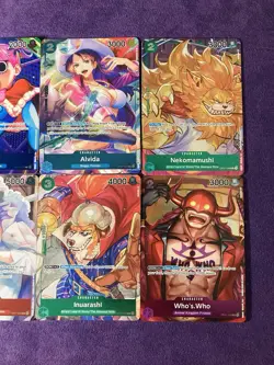 ONE PIECE Collection Romance Dawn Box Toppers OP01 x2 Pre Errata Foil Lot - Image 4
