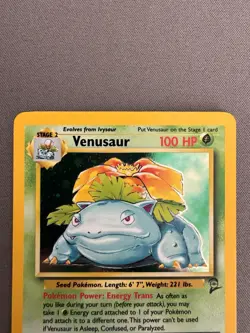 Pokemon TCG Venusaur Holo Card 18/130 Base Set 2 (NM) - Image 2