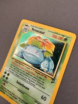 Pokemon TCG Venusaur Holo Card 18/130 Base Set 2 (NM) - Image 4