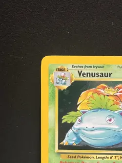 Pokemon TCG - Venusaur 🍃 18/130 Base Set 2 Holo ✨ Rare WOTC Card NM - Image 2