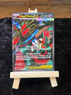 Pokemon TCG Mega Floette ex 101/086 Chaos Rising Ultra Rare NM Holo - Image 1