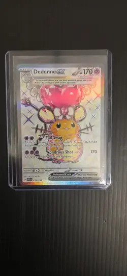 Pokemon - Dedenne ex - 239/193 - SV02: Paldea Evolved - Holo - Ultra Rare - Image 1
