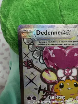 Pokemon TCG Dedenne ex 239/193 Sv02 Paldea Evolved Ultra Rare Full Art Holo ENG - Image 2