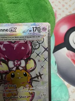 Pokemon TCG Dedenne ex 239/193 Sv02 Paldea Evolved Ultra Rare Full Art Holo ENG - Image 3