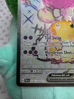Pokemon TCG Dedenne ex 239/193 Sv02 Paldea Evolved Ultra Rare Full Art Holo ENG - Image 5