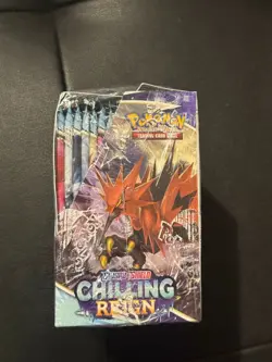 Pokemon TCG Chilling Reign Booster Box - Factory Sealed - Sword & Shield - DENT - Image 5