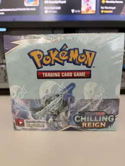 Pokemon TCG Sword & Shield Chilling Reign Sealed Booster Box 36 Packs English - Image 1