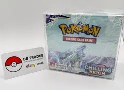 Pokemon TCG Sword & Shield Chilling Reign Booster Box - 36 Packs - NEW/SEALED** 820650818462 - Image 1