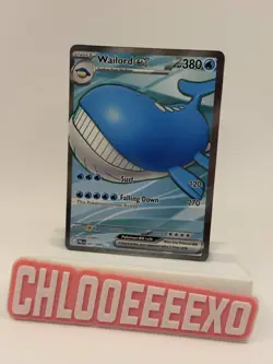Wailord ex 097/084 Full Art Ultra Rare Pokemon Pitch Black ME05 NM English - Image 1