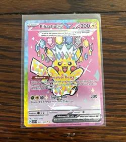 Pikachu ex 277/217 SIR Full Art Holo From Ascended Heroes (English) - Image 1