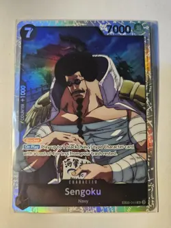 One Piece CCG TCG Sengoku EB02-044 SR Memorial Collection - Image 2