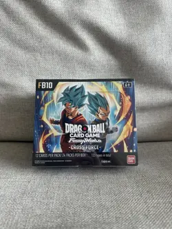 Dragon Ball Super CG FB10 Booster Box Cross Force Fusion World BRAND NEW SEALED - Image 1