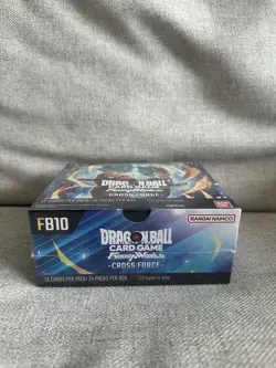 Dragon Ball Super CG FB10 Booster Box Cross Force Fusion World BRAND NEW SEALED - Image 2