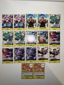 One Piece TCG Card Lot x56 | Mixed Colours + EB03,OP14, OP07, OP08 | Near Mint - Image 3