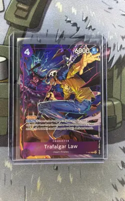 Trafalgar Law (Illustration Box Vol.6) P-093 One Piece Promotion Cards Foil - Image 1