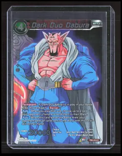 Dragon Ball Super - Dark Duo Dabura - TB2-014 Common Battle Card Foil CB-2-2-C-9 - Image 1