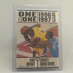 1996-97 Upper Deck Collector's Choice One On One Kobe Bryant #361 Rookie Lakers - Image 1