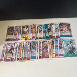 X76 One Piece Card Game Job Lot Bulk Bundle Cards English - Image 1