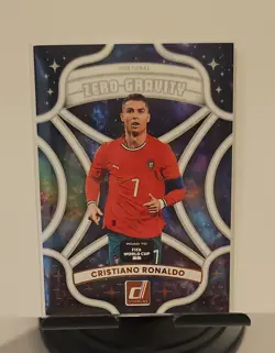 25-26 Panini Donruss Road to Fifa World Cup - Zero Gravity Cristiano Ronaldo #20 - Image 1