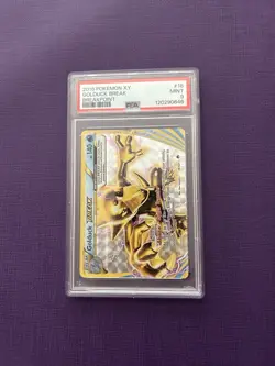 2016 Pokemon XY Breakpoint Golduck BREAK #18 PSA 9 Mint - Image 1