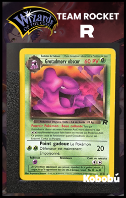Carte Pokemon Grotadmorv Obscur 41/82 Edition 2 Team Rocket Wizards 5 - Image 1