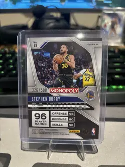 2024-25 Panini Prizm Monopoly Gold Millionaire Shimmer #83 Stephen Curry /500 - Image 3