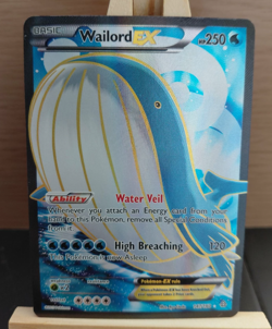 Pokemon Wailord EX (147 Full Art) Holo Ultra Rare XY - Primal Clash 147/160 LP - Image 1