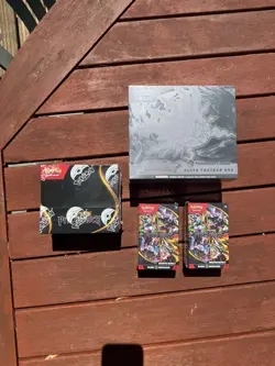 Pokemon Center Pitch Black Bundle. 1x Booster Box, 2x Bundles, 1x PKC ETB - Image 1