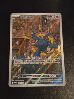 Dhelmise 091/084 Holo Illustration Rare Pitch Black Pokemon NM - Image 1