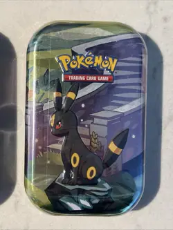 Pokemon TCG Prismatic Evolutions Umbreon Mini Tins Bundle - 2 Tins - Sealed - Image 3