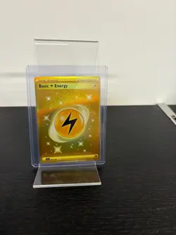 Basic Lightning Energy 257/198 Hyper Rare Scarlet & Violet Pokemon TCG - Image 2