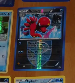 POKEMON CARD HOLO CARTE FRANCAISE 19/101 OCTILLERY CARTE REVERSE FR ** - Image 1