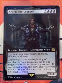MTG Ardyn, the Usurper Non-Foil Extended Art (444) Rare FINAL FANTASY NM - Image 1