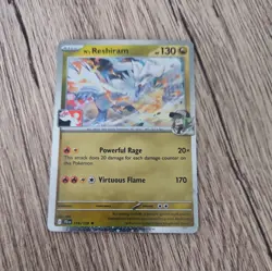 N's Reshiram Play! Prize Pack Series 8 cosmo holo - JTG 116/159 - Image 1